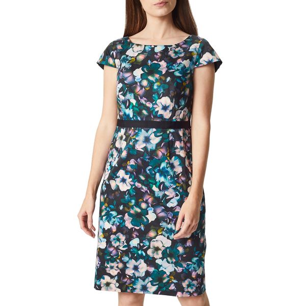 Timeless Precis Petite orchid print dress 54488_046668240