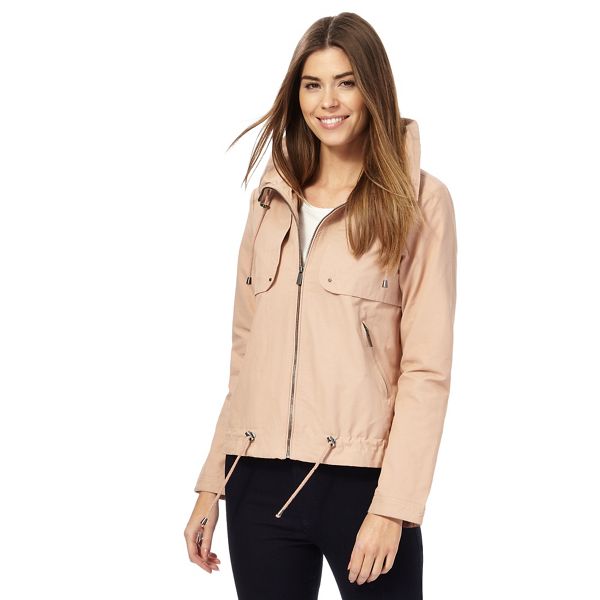 Principles by Ben de Lisi Coats & Jackets - Pink cropped utility jacket
