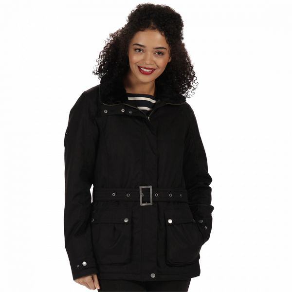 Regatta Coats & Jackets - Black 'Laurissa' waterproof insulated jacket