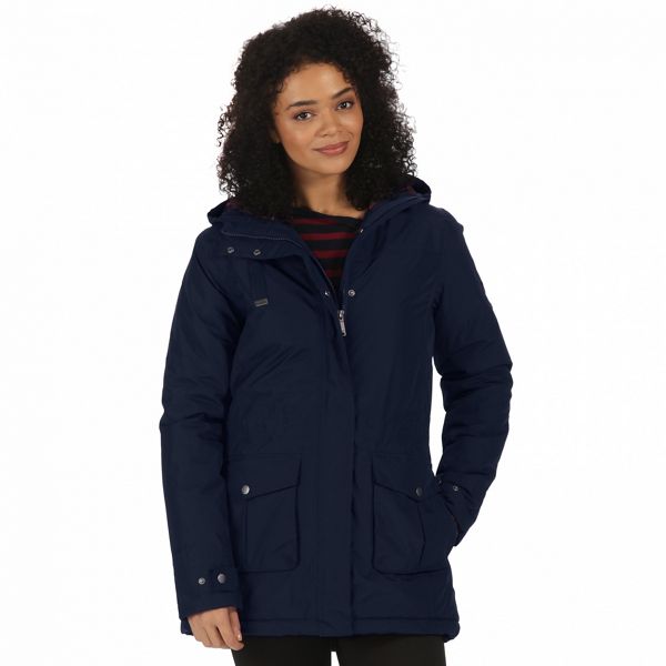 Regatta Coats & Jackets - Blue 'Beatriz' waterproof parka jacket