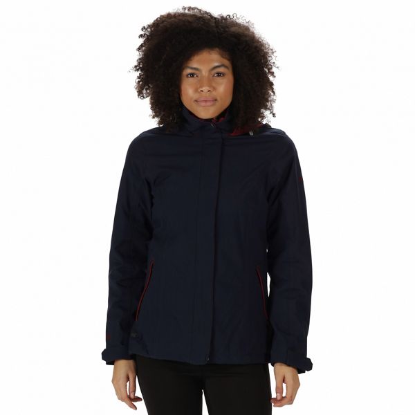 Regatta Coats & Jackets - Blue 'Calyn' 3-in-1 waterproof jacket