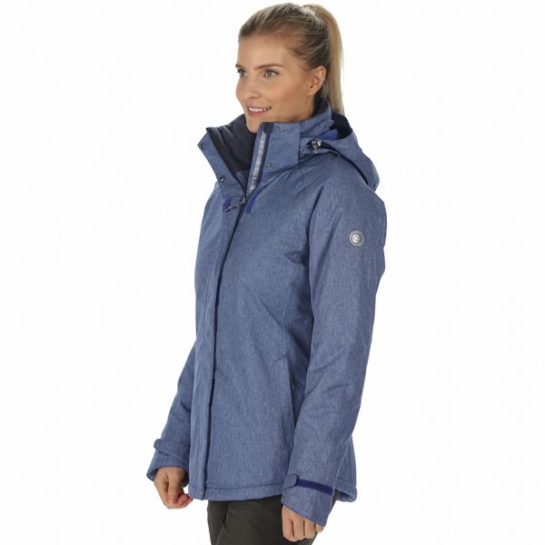 Regatta Coats & Jackets - Blue 'Highside' waterproof insulated jacket