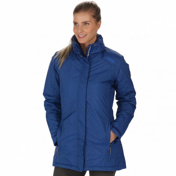 Regatta Coats & Jackets - Blue 'Seyma' waterproof insulated jacket
