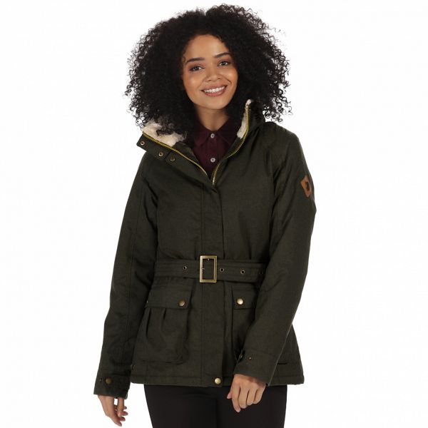 Regatta Coats & Jackets - Green 'Laurissa' waterproof insulated jacket