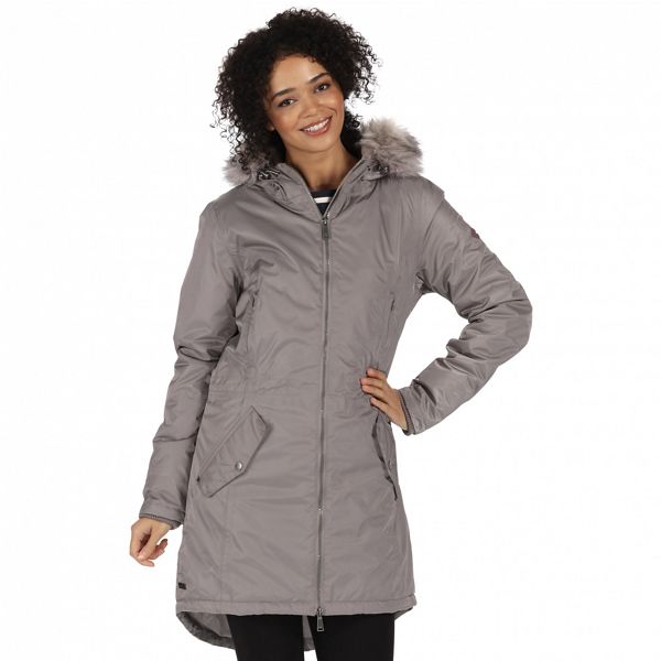 Regatta Coats & Jackets - Grey 'Lucetta' waterproof insulated jacket