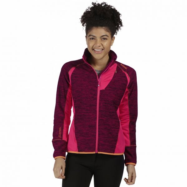 Regatta Coats & Jackets - Pink 'Catley' hybrid softshell jacket