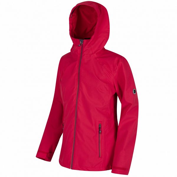 Regatta Coats & Jackets - Pink 'Wentwood' 3-in-1 waterproof jacket
