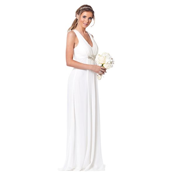 Sistaglam Dresses - White 'Tellisa' maxi dress