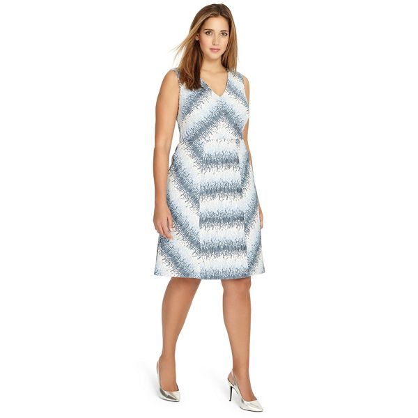 Studio 8 Dresses - Sizes 12-26 Blue theola dress