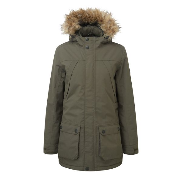 Tog 24 Coats & Jackets - Dark khaki superior milatex parka jacket
