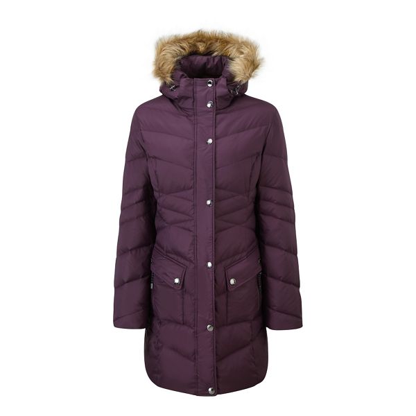Tog 24 Coats & Jackets - Dark plum rialto down parka jacket