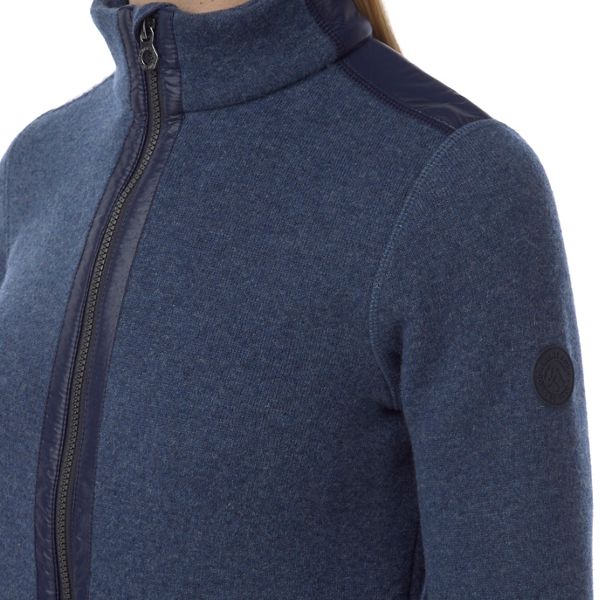 Timeless Tog 24 Navy marl mega tcz wool fleece jacket 61856_MEGA301