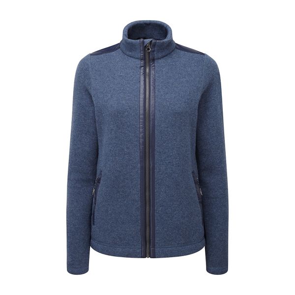 Tog 24 Coats & Jackets - Navy marl mega tcz wool fleece jacket