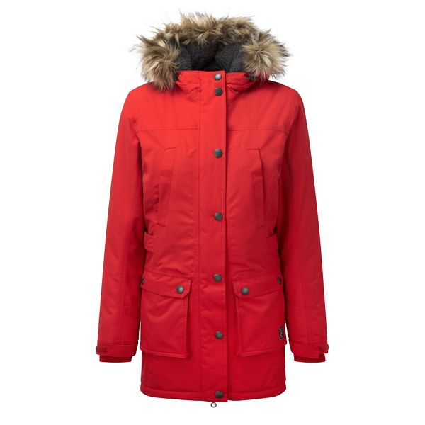 Tog 24 Coats & Jackets - Rouge red farley milatex parka jacket